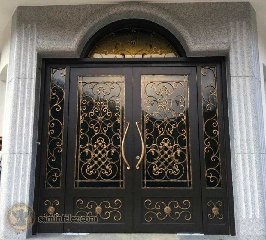 درب لابی آپارتمان آرتمـا گُلد کد SL-021